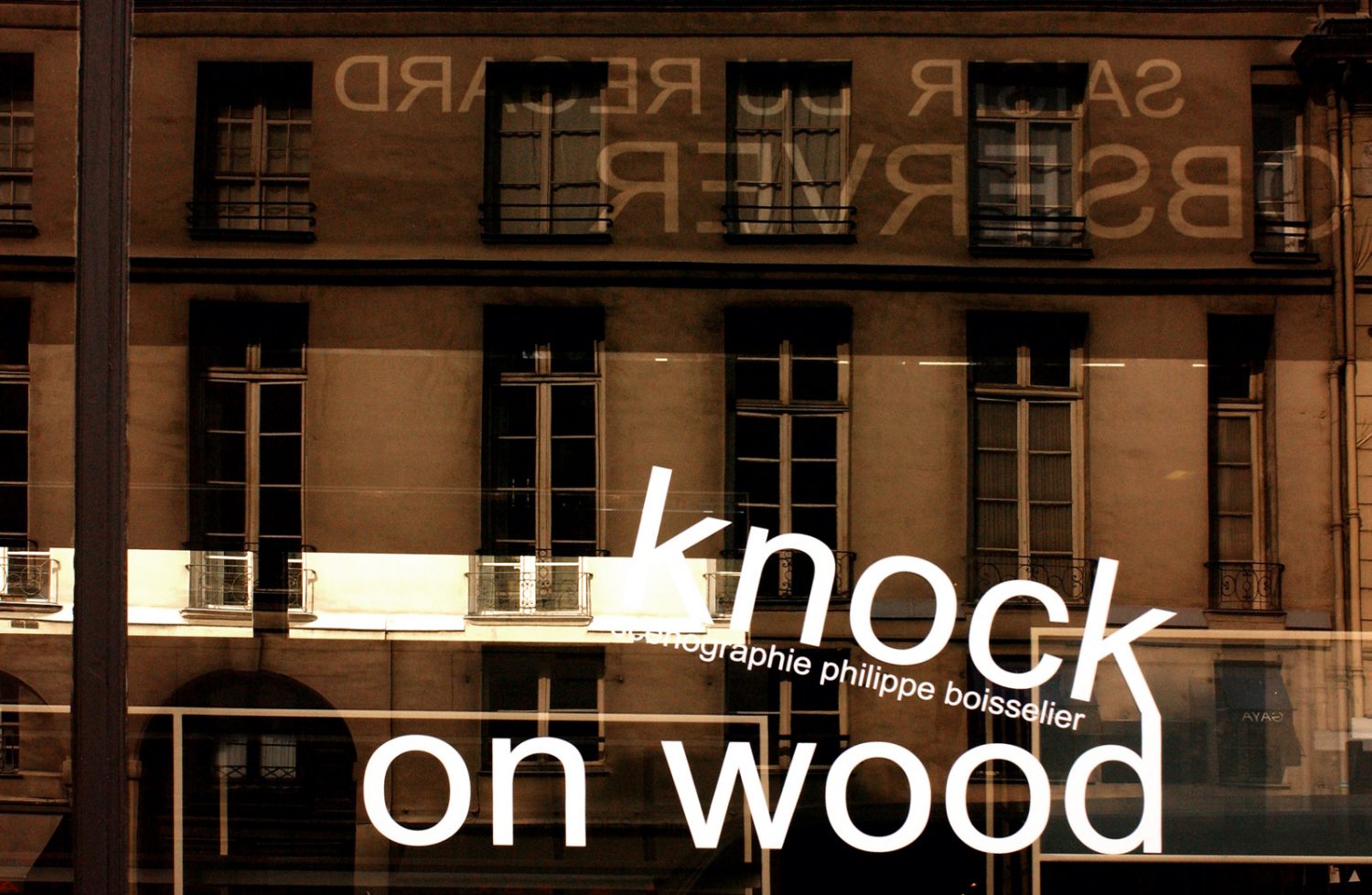 Philippe Boisselier - Knock on wood, Designer’s Days 1