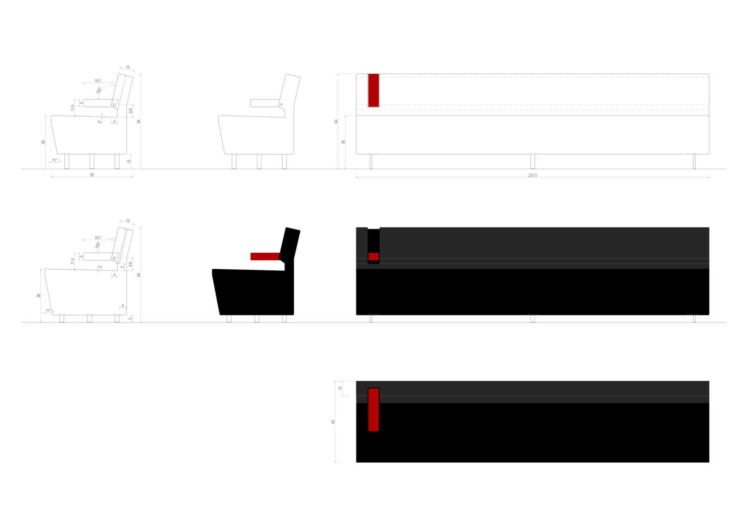 Philippe Boisselier - Slash, Roset Contract 2